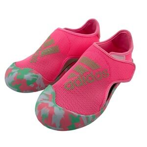 Adidas Altaventure 2.0 Sport Swim Sandal 13 Little Kid 13K White Pink Green Pool